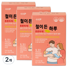 여성 철분제 변비없는 빈혈에 좋은 비햄철 리포조말 철분 영양제 철이든하루 레몬맛 철분, 2개, 30회분