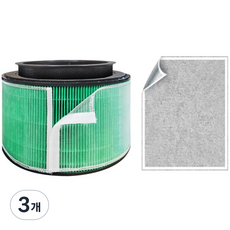 LG 엘지 공기청정기 퓨리케어 360 해파+탈취+펫망+필터세이퍼 세트 호환필터, 03_프리미엄형, 3개