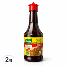 Knorr Liquid Seasoning Chili 크노르 리퀴드 시즈닝 칠리 매운맛, 2개, 250L