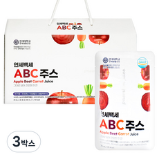연세생활건강 연세백세 ABC 주스 30p, 2.1L, 3개
