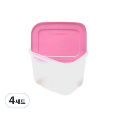 타파웨어 말랑 휘어지는 냉동용기 밀폐용기 1.1L, 4세트, 1개