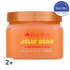트리헛 시어 슈가 스크럽 젤리 베어, 2개, 510g
