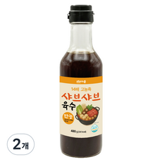 테이스튠 14배 고농축 샤브샤브 육수, 2개, 480g