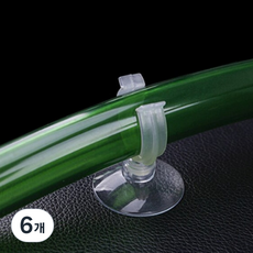 Themoreshop 외부여과기 에어호스 큐방 클립 정리기 16mm 22mm, 6개