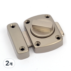 가구 소형문 잠금쇠 안전고리 걸쇠 걸고리 여닫이 잠금장치, 2개