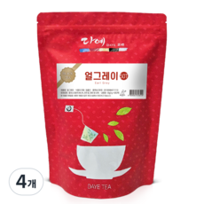 다예 얼그레이차 지퍼팩, 50개입, 4개, 1g