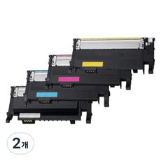 삼성 호환 토너 CLT-K515S CLT-P515C SL-C565FW SL-C565W SL-C515W SL-C515 SL-C565, 2개, CLT-K515S 검정카트리지