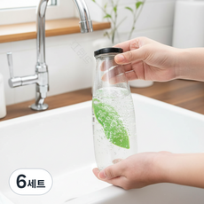 키친9단 페트병 보틀 물병 전용 완두콩 위생 수세미 3P 1SET, 6세트, 3개