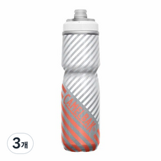 카멜백 포디엄 칠 24oz / 자전거 보냉물통, 코랄 스트라이프, 3개