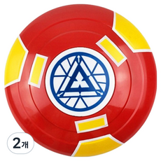 장난감 방패 Light & Sound 크리스마스 선물 할로윈 분장, 1. 리액터 방패, 2개, 레드+옐로우