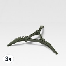 캠프맨 이소가스 받침대 거치대, 3개, 카키