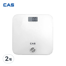 카스 건전지 필요없는 가정용 무전원 디지털 체중계, 2개, 화이트, X30