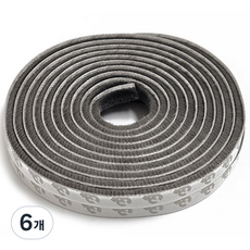 리빅스 창문 틈새막이 문풍지 모헤어, 6개