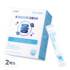 마시는 칼륨 포타슘 마그네슘 전해질워터 붓기 영양제 응 모닝라이트 칼륨이야 레몬맛, 2박스, 30회분