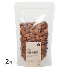 청년너츠 무염 볶은 아몬드, 2개, 300g