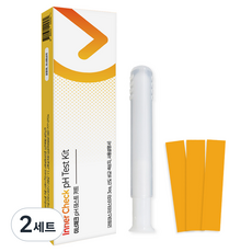 이너체크 가정용 여성 질 pH 테스트 Y존 세균성 질염관리, 3개입, 2세트
