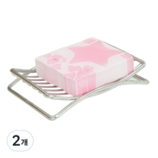 세은리빙 스텐 304 욕실 비누 받침대, 2개, TYPE C
