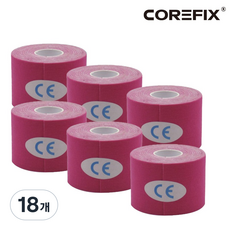코어픽스 키네시올로지 스포츠테이프 근육 테이프 테이핑, 18개