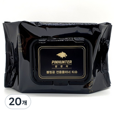 핀헌터 볼링공 전용클리너 티슈, 20개