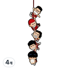 미리아 슬램덩크 차량용 스티커, 4개, A