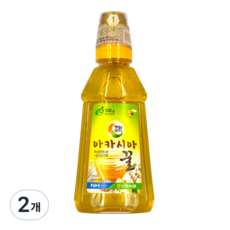 [신림농협] 국산 아카시아 꿀(튜브형), 2개, 500g