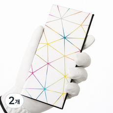 엘리준 골프 내기 요술 지갑, 화이트, 2개