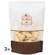 [칩스앤너츠] 동결건조 파인애플칩, 3개, 100g