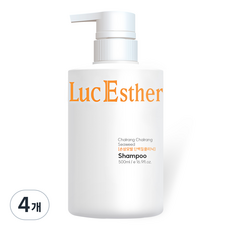 루체스터 찰랑찰랑 씨위드 다시마 약산성 샴푸, 4개, 500ml