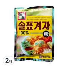 솔표 겨자가루 낱개, 200g, 2개