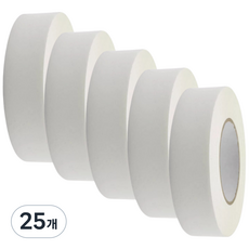 아트위브 마스킹 테이프 종이테이프 아이보리 40mm, 25개