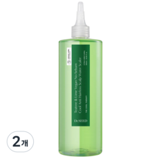 닥터시드 티트리 앤 라임 비건 지성케어 쿨 탈모 두피 워터 스케일러, 500ml, 2개