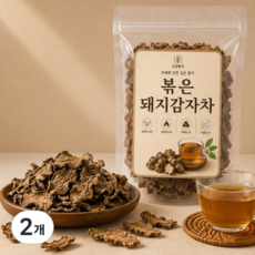 [농약검사] 중금속검사 볶은돼지감자차 국내산 100%, 2개, 300g
