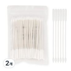 젤쿠르 왕면봉 두피스케일링 두피면봉, 2개, 60개입