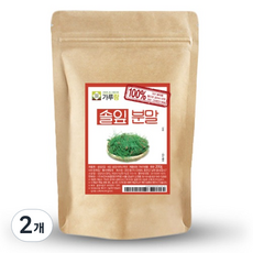 가루랑 % 국산 솔잎분말 선식, 2개, 200g