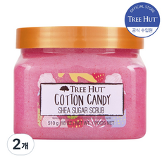 트리헛 시어 슈가 스크럽 코튼캔디향, 510g, 2개