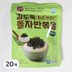 김앤김 The 맛있는 플레인 김도둑 돌자반, 35g, 20개