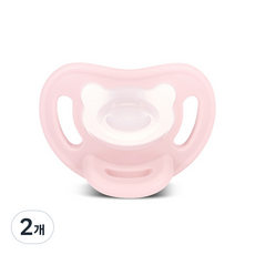 더블하트 올실리콘 통잠 쪽쪽이 소프트버디 스윗드림 스윗핑크(S/0개월~), S(0개월~), 스윗핑크, 2개