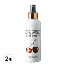 닥터푸 토일렛퍼퓸 화장실 탈취제 화장실 방향제, 200ml, 2개, 블랙체리
