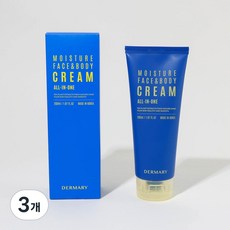 더마리 모이스처 페이스&바디 올인원 크림, 3개, 200ml