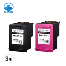 삼성 프린터 잉크 M180 C180 호환 SL-J1660 SL-J1770FW, 3개, 컬러색 정품품질 보장
