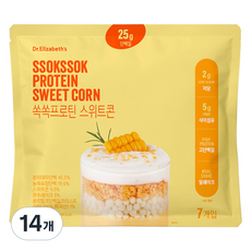 닥터엘리자베스 쏙쏙 프로틴 스위트콘 고단백 저당 식사대용 쉐이크, 14개, 45g
