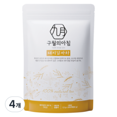 국산 쪄서볶은 돼지감자차 삼각티백, 4개, 50개입, 1.2g