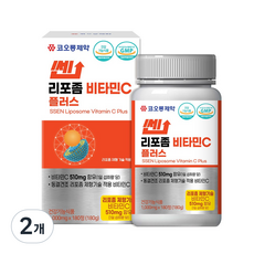 코오롱제약 쎈 리포좀 비타민C 플러스(6개월분), 2개, 180정