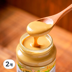 모두위시 땅콩버터 100% 무첨가 무가당 스무스 피넛버터, 2개, 460g