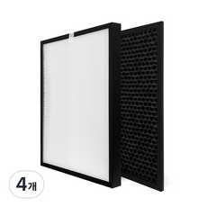 위닉스 공기청정기 제로X 호환 필터 AZWM430-IWK, 4개, CAF-L0S3 필터