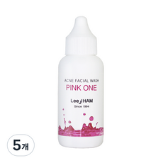 이지함 아크네 페이셜 워시 핑크원, 50ml, 5개