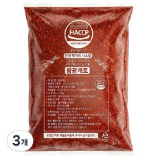 여신 중국산 고추가루(한식용) 조미 순한맛, 3개, 2.5kg