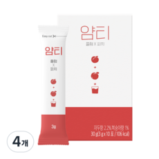 얌티 플럼 피치, 3g, 10개입, 4개