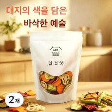 [건건당] 동결건조 야채믹스칩 120g, 2개