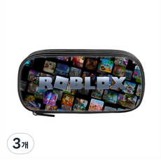 ROBLOX 필통 로블록스 어린이날 선물용 굿즈, 3개, J